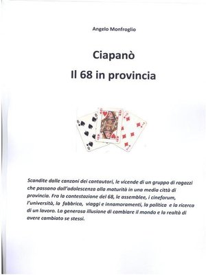 cover image of Ciapanò. Il 68 in provincia